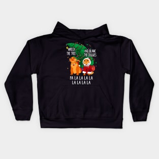 Cats Christmas Kids Hoodie